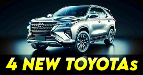 new upcoming toyota vehicles.
